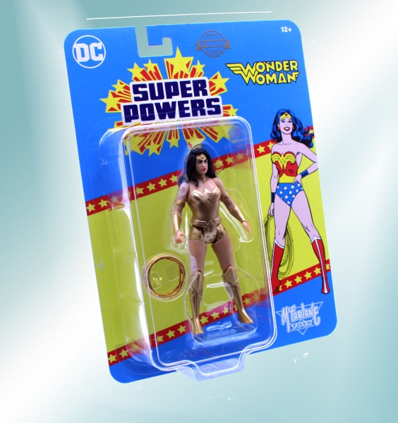 DC Super Powers Actionfigur # 42: Wonder Woman 13 cm von McFarlane (Gold Chase)